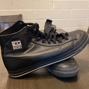 Diesel hi tops. Black - used